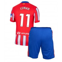 Atletico Madrid Thomas Lemar #11 Fußballbekleidung Heimtrikot Kinder 2024-25 Kurzarm (+ kurze hosen)